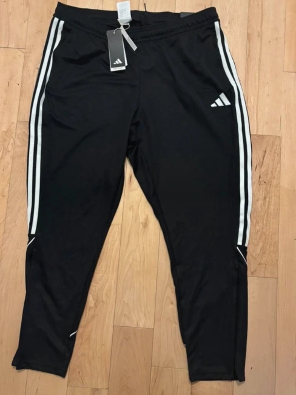 Adidas Tiro 23 Women’s Soccer Track Pants 1X Black White NWT AEROREADY